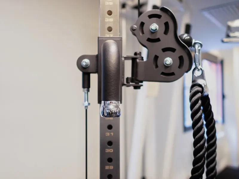 Attrezzatura palestra hotel guerro